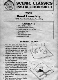 Bachmann Structure Instructions