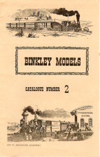 Binkley Catalog Number 2