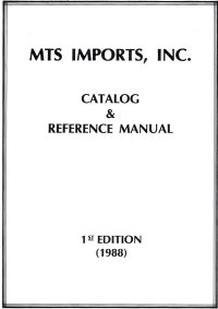 Model Traction Supply Catalog 1988