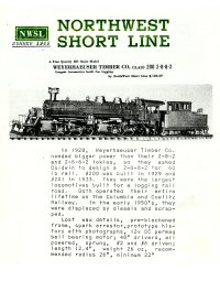 Northwest Short Line 1969