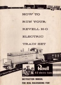 Revell Train Set Manual 1956