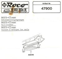 Roco Track Cleaning Pad Instructions
