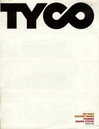 Tyco Catalog 1973