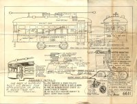 Walthers 6611 Birney Car Instructions