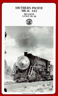 Westside G-File #103 2-8-2 MK-10 Southern Pacific