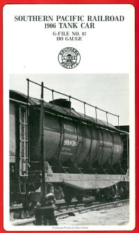 Westside G-File #87 1906 Tank Car Southern Pacific