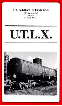 Westside G-File #37 UTLX Gramps Tank Car HOn3