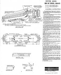 JC Models Silversides 70' Penn Coach Instructions