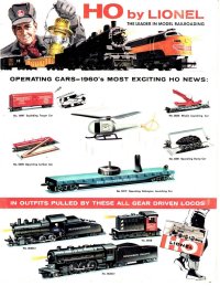 Lionel HO Catalog 1960