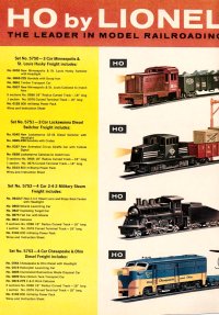 Lionel HO Catalog 1961