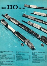 Lionel HO Catalog 1964