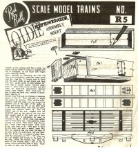 Redball Oldie Refrigerator Car Instructions