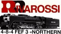 Rivarossi 4-8-4 FEF 3 Northern